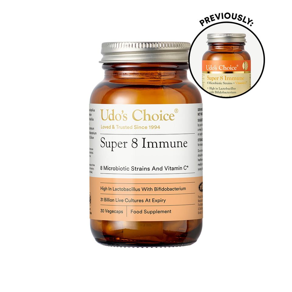 Udo's Choice Super 8 Immune Microbiotics 30's & 60's